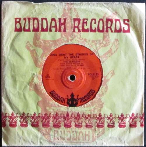 THE TRAMMPS - ZING WENT THE STRINGS OF MY HEART / HOLD BACK THE NIGHT (7 SINGLE/VINYL)