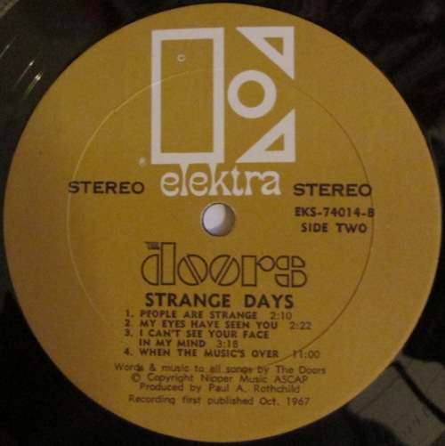 THE DOORS - STRANGE DAYS (LP/VINYL)