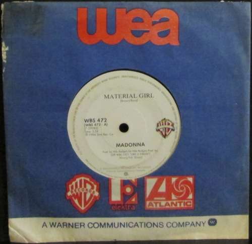 MADONNA - MATERIAL GIRL / PRETENDER  (7 SINGLE/VINYL)