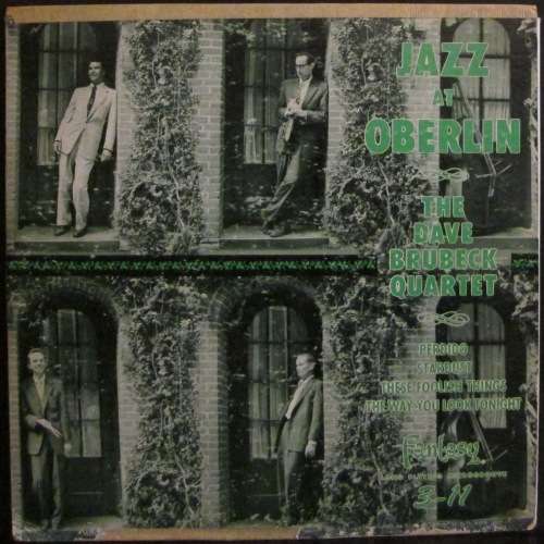 THE DAVE BRUBECK QUARTET - JAZZ AT OBERLIN (10¿ LP/VINYL)