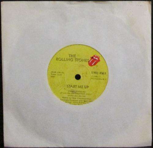 THE ROLLING STONES - START ME UP / NO USE IN CRYING  (7 SINGLE/VINYL)