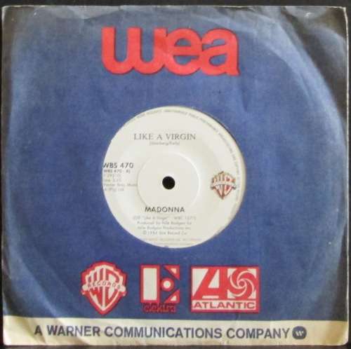 MADONNA - LIKE A VIRGIN / STAY (7 SINGLE/VINYL)