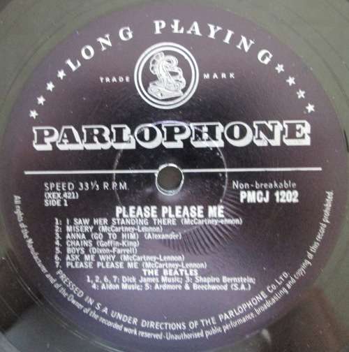 THE BEATLES - PLEASE PLEASE ME (LP/VINYL)