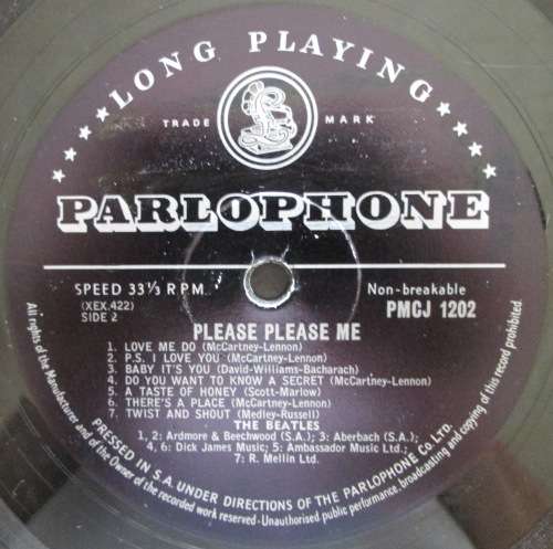 THE BEATLES - PLEASE PLEASE ME (LP/VINYL)