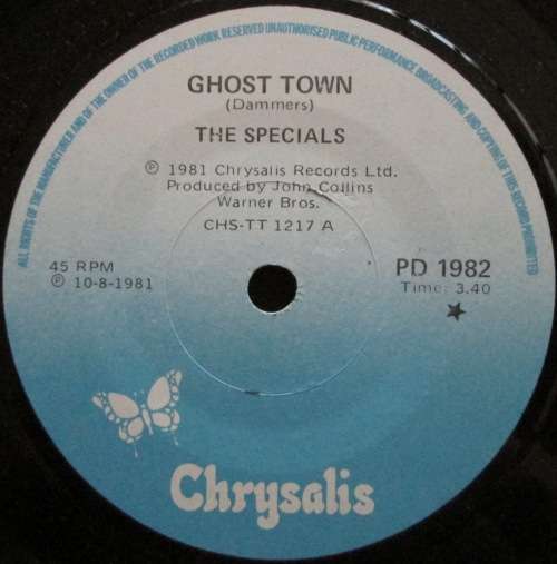 THE SPECIALS - GHOST TOWN / WHY (7 SINGLE/VINYL)