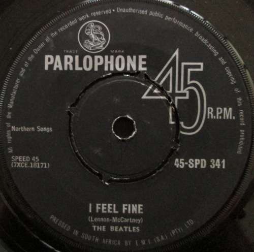 THE BEATLES- I FEEL FINE / SHES A WOMAN (7 SINGLE/VINYL)