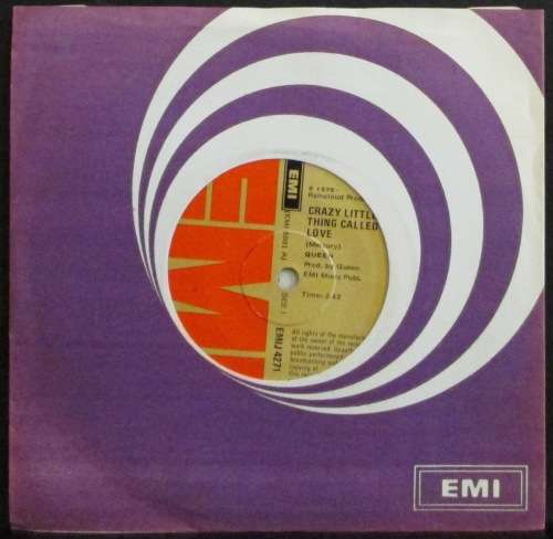 QUEEN - CRAZY LITTLE THING CALLED LOVE / WE WILL ROCK YOU  (7 SINGLE/VINYL)