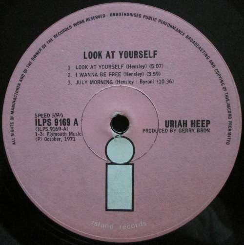 URIAH HEEP - LOOK AT YOURSELF (LP/VINYL)