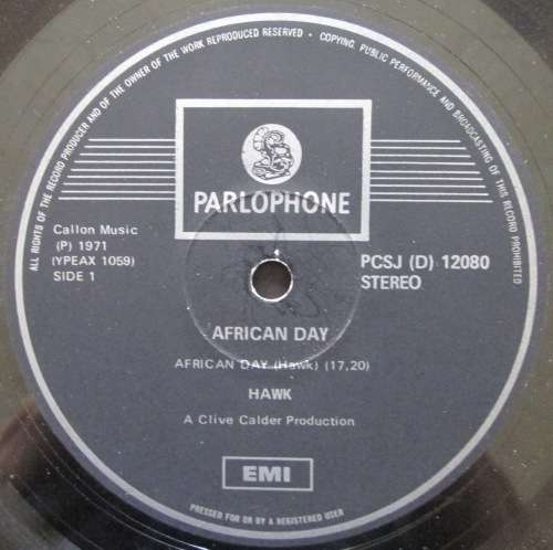 HAWK - AFRICAN DAY (LP/VINYL)