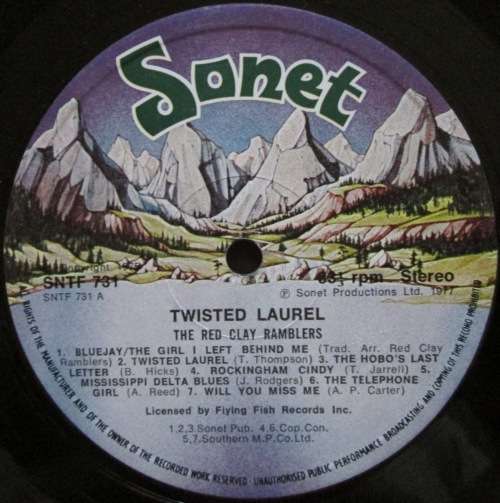 THE RED CLAY RAMBLERS - TWISTED LAUREL (LP/VINYL)