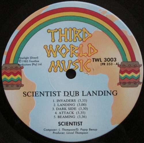 SCIENTIST - DUB LANDING (LP/VINYL)