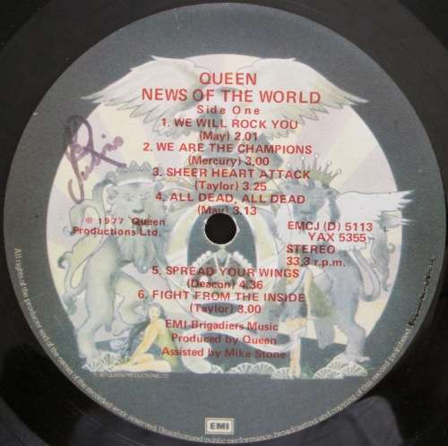 QUEEN - NEWS OF THE WORLD (LP/VINYL)