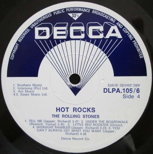 THE ROLLING STONES - HOT ROCKS (2xLP/VINYL)