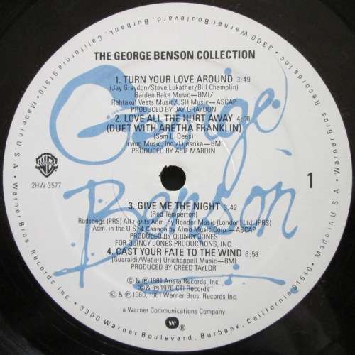 GEORGE BENSON - THE GEORGE BENSON COLLECTION (2xLP/VINYL)