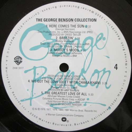 GEORGE BENSON - THE GEORGE BENSON COLLECTION (2xLP/VINYL)