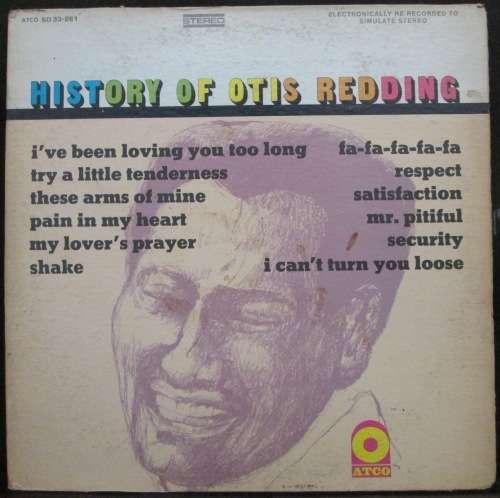 OTIS REDDING - HISTORY OF OTIS REDDING (LP/VINYL)