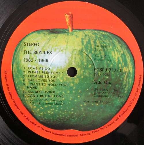 THE BEATLES - 1962-1966 (2xLP/VINYL)