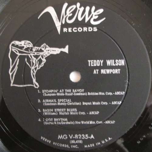 THE TEDDY WILSON TRIO and GERRY MULLIGAN QUARTET WITH BOB BROOKMEYER - AT NEWPORT (LP/VINYL)