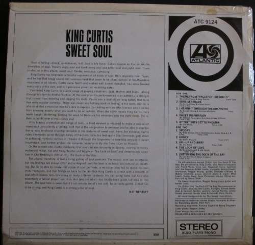 KING CURTIS - SWEET SOUL (LP/VINYL)