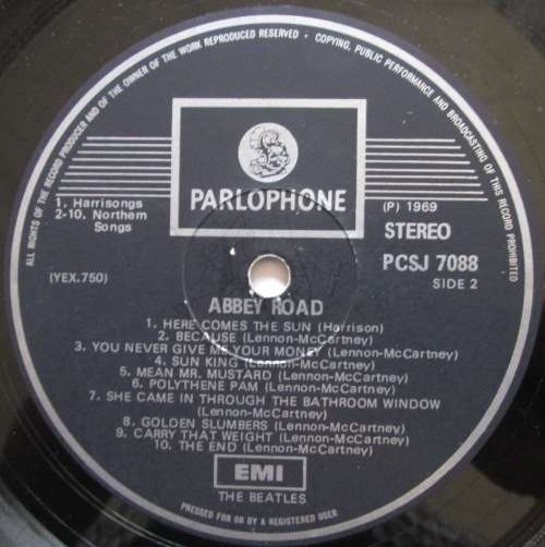 THE BEATLES - ABBEY ROAD (LP/VINYL)