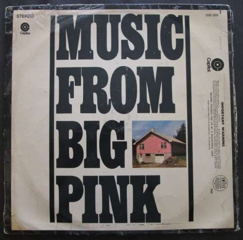 THE BAND - MUSIC FROM BIG PINK (LP/VINYL)
