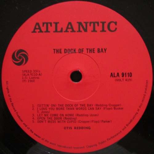 OTIS REDDING - THE DOCK OF THE BAY (LP/VINYL)