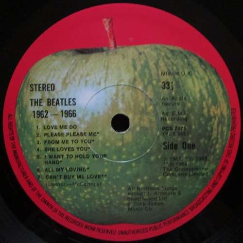 THE BEATLES - 1962-1966 (2xLP/VINYL)