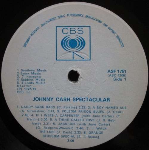 JOHNNY CASH - SPECTACULAR (LP/VINYL)