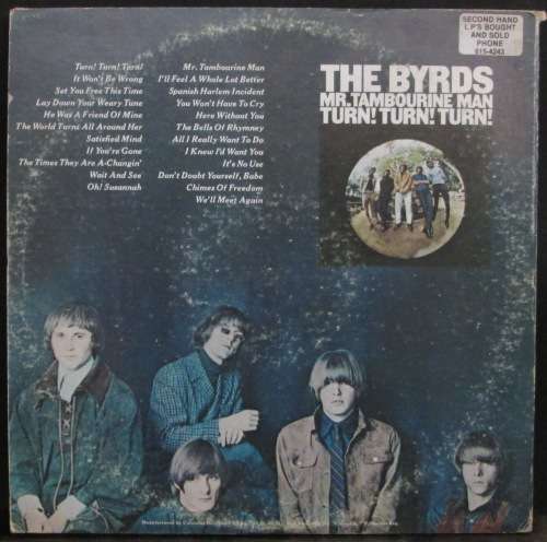 THE BYRDS - MR. TAMBOURINE MAN / TURN! TURN! TURN! (2xLP/VINYL)