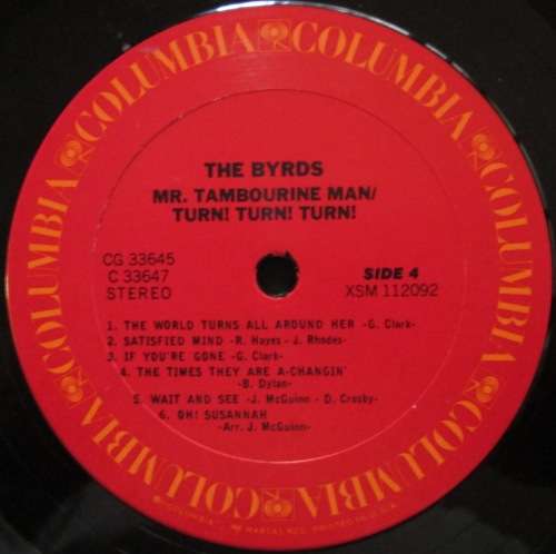 THE BYRDS - MR. TAMBOURINE MAN / TURN! TURN! TURN! (2xLP/VINYL)