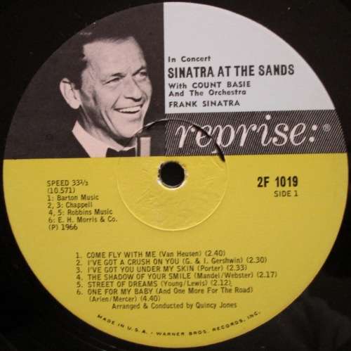 FRANK SINATRA - SINATRA AT THE SANDS (2xLP/VINYL)