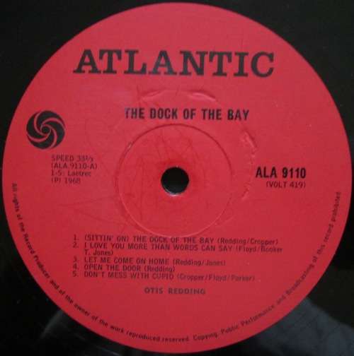 OTIS REDDING - THE DOCK OF THE BAY (LP/VINYL)