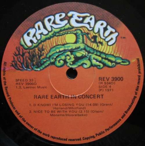 RARE EARTH - RARE EARTH IN CONCERT (2xLP/VINYL)