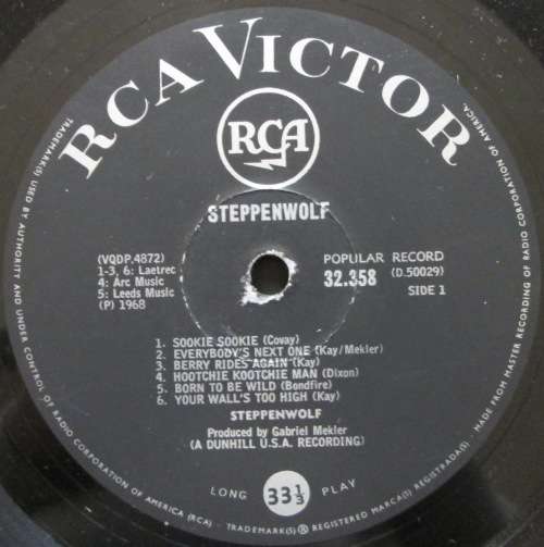 STEPPENWOLF - MONOPHONIC (LP/VINYL)