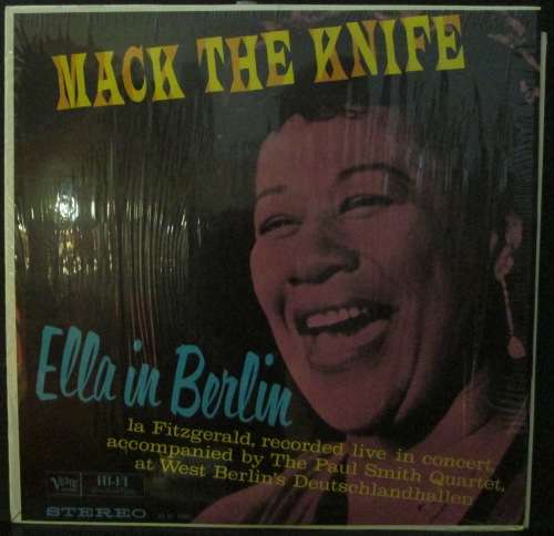 ELLA FITZGERALD - MACK THE KNIFE  ELLA IN BERLIN (LP/VINYL)