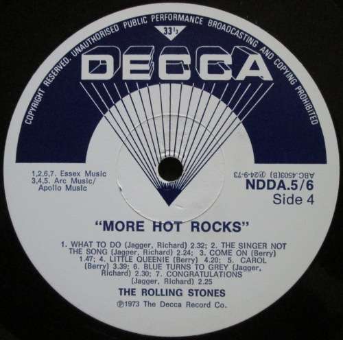 THE ROLLING STONES - MORE HOT RODS (BIG HITS and FAZED COOKIES) (2xLP/VINYL)