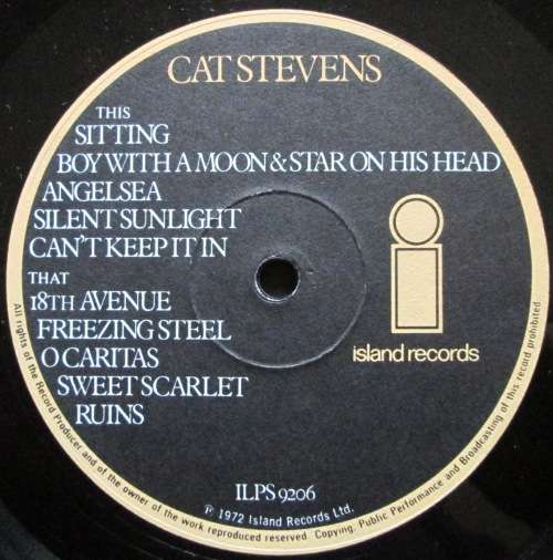 CAT STEVENS - CATCH BULL AT FOUR (LP/VINYL)