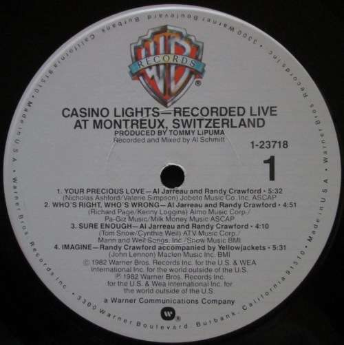 VARIOUS - CASINO LIGHTS (LP/VINYL)