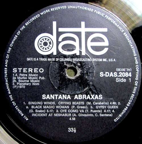 SANTANA - ABRAXAS (LP/VINYL)
