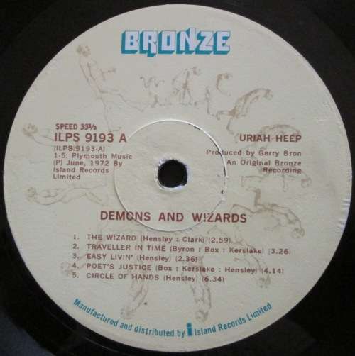 URIAH HEEP - DEMONS AND WIZARDS (LP/VINYL)