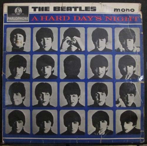THE BEATLES - A HARD DAYS NIGHT  (LP/VINYL)