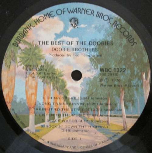THE DOOBIE BROTHERS - LISTEN TO THE MUSIC (LP/VINYL)