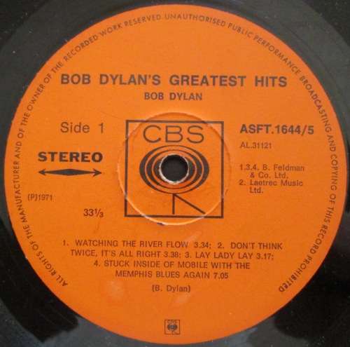 BOB DYLAN - GREATEST HITS VOL. II (2xLP/VINYL)