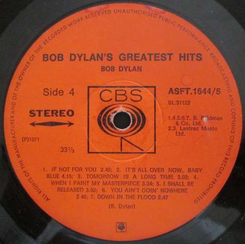 BOB DYLAN - GREATEST HITS VOL. II (2xLP/VINYL)