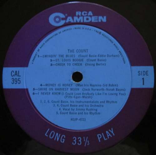 COUNT BASIE - THE COUNT (LP/VINYL)