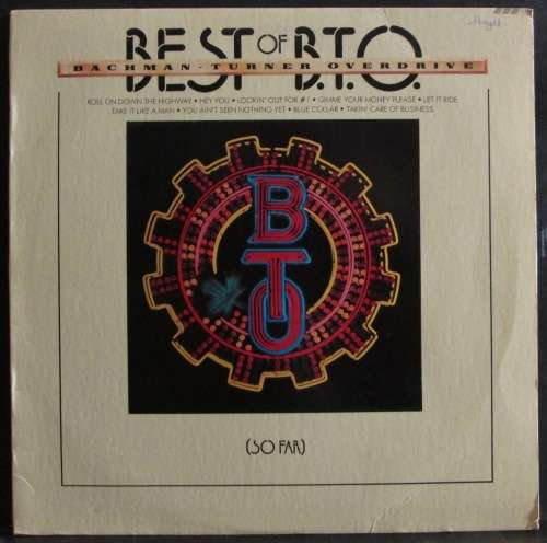 BACHMAN-TURNER OVERDRIVE  - BEST OF B.T.O. (SO FAR)  (LP/VINYL)