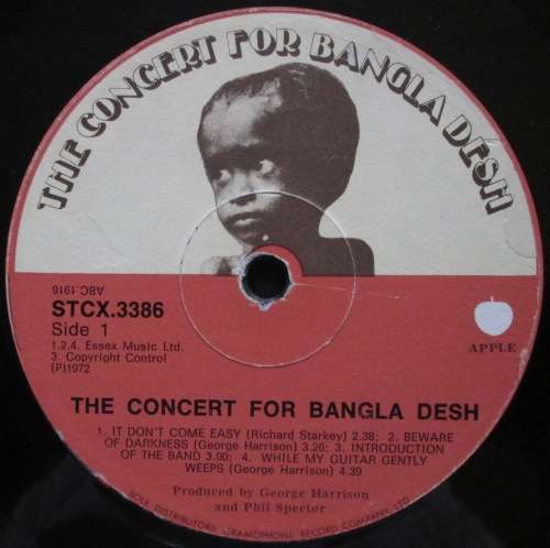 VARIOUS ARTISTS - THE CONCERT FOR BANGLADESH (3xLP/VINYL)