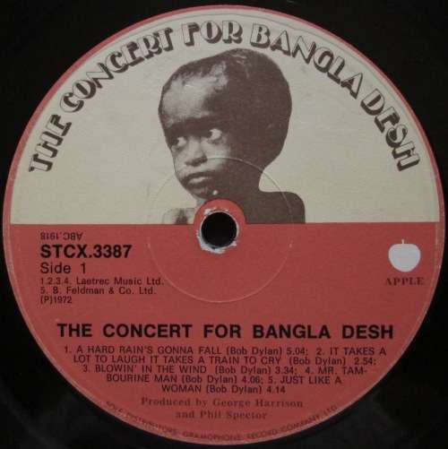 VARIOUS ARTISTS - THE CONCERT FOR BANGLADESH (3xLP/VINYL)