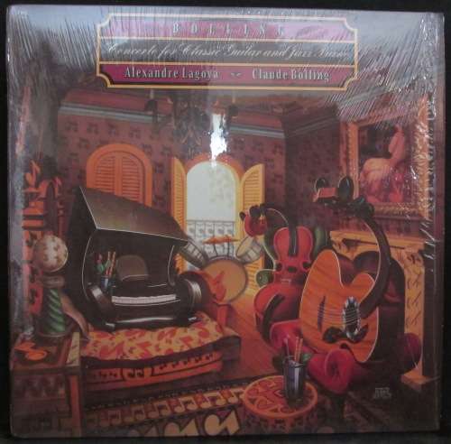 CLAUDE BOLLING / ALEXANDRE LAGOYA - CONCERTO FOR CLASSIC GUITAR AND JAZZ PIANO (LP/VINYL)