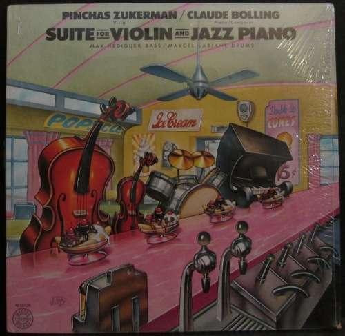 PINCHAS ZUKERMAN / CLAUDE BOLLING - SUITE FOR VIOLIN AND JAZZ PIANO   (LP/VINYL)